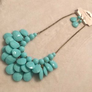 NWT Necklace and matching earrings